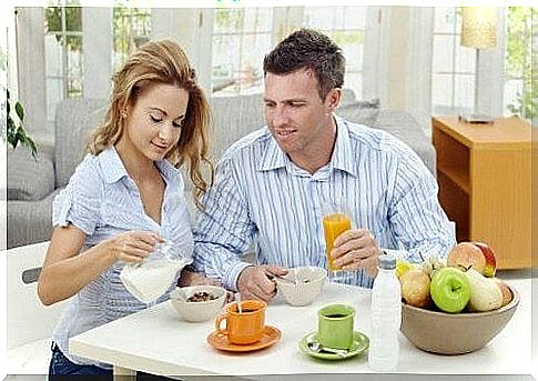 Couples live in a healthy relationship