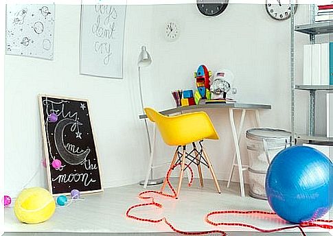 A playroom for children