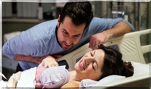 new parents welcome their newborn baby into the world