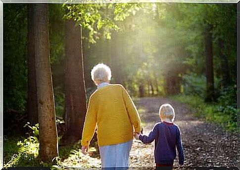 Grandmothers are the lights that guide their grandchildren