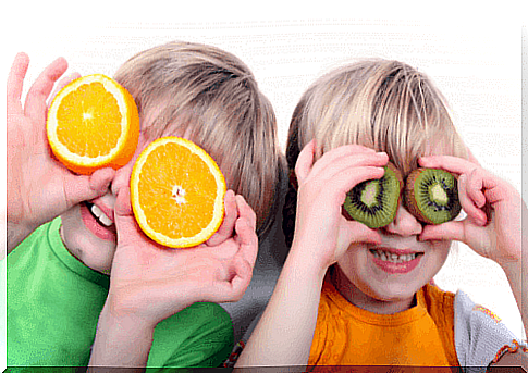 Vitamins in foods that are important for children