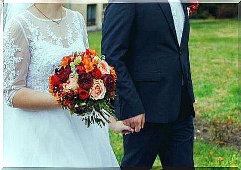 Why are brides dressed in white for their wedding?